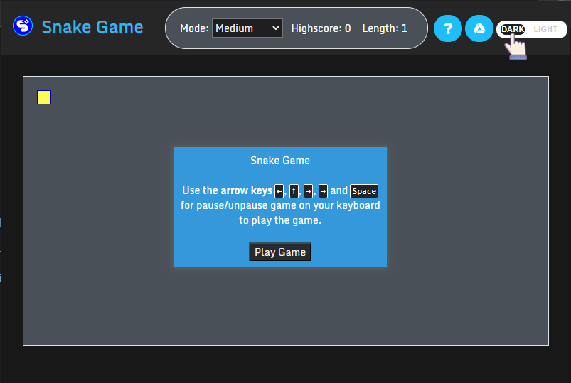 Offline Snake Game for Google Chrome