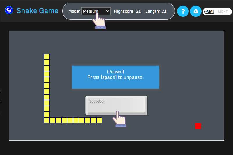 Offline Snake Game for Google Chrome